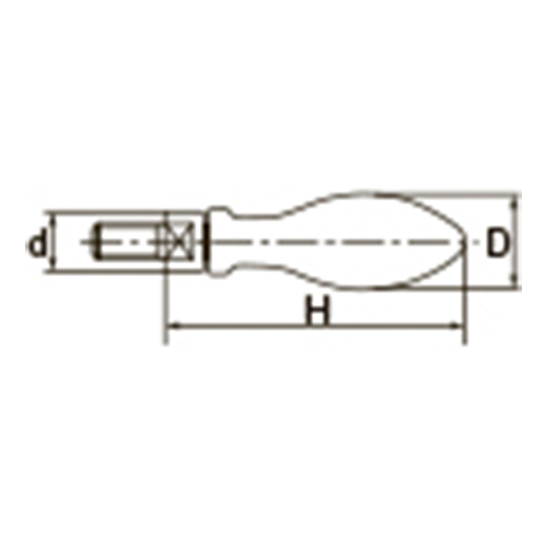 M12x20mm 回転ハンドル_画像03