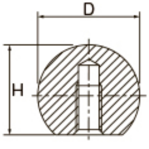 M6x20mm 雌ネジボールS製_画像03
