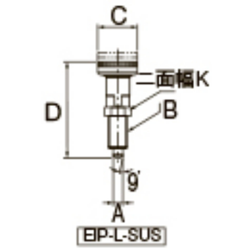 M10x17mm[Singleナット]Indexプランジャー_画像03