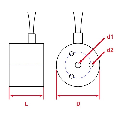 DC24V/φ20mm/53N 電磁磁石ホルダー_画像03