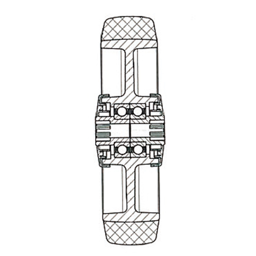 160mm キャスター(固定金具)_画像02
