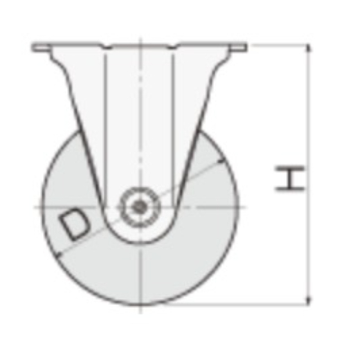 150mm キャスター(固定金具)_画像03