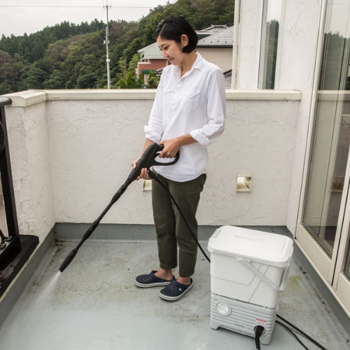 AC100V/1.0kw タンク付高圧洗浄機_画像04