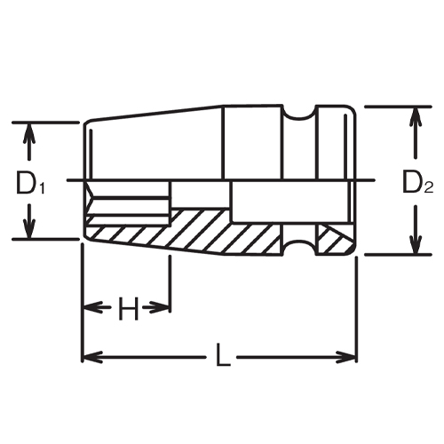 1/2DRx13mmソケット 動力工具用_画像03