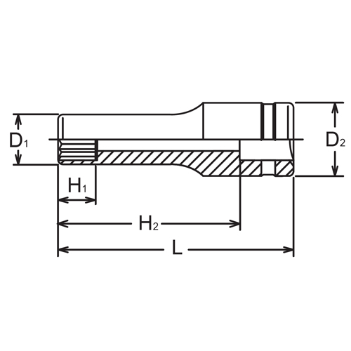 1/2DRx17mmディープソケット 動力工具用_画像03