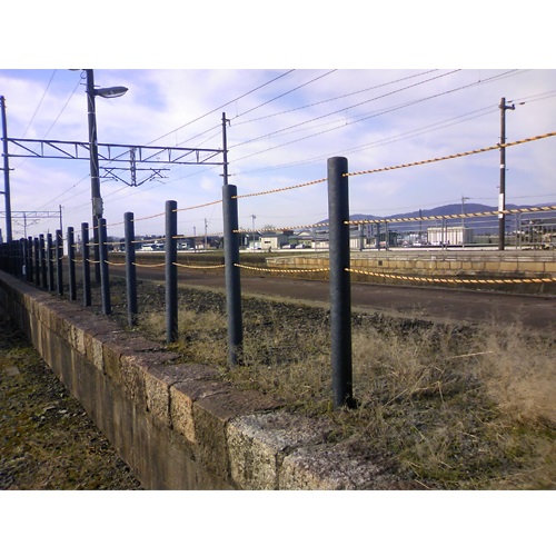 φ60x1500mm万能杭 穴あり_画像02