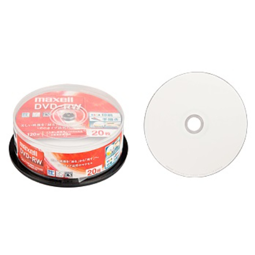 4.7GB DVD-RW 2倍速/20枚_画像02