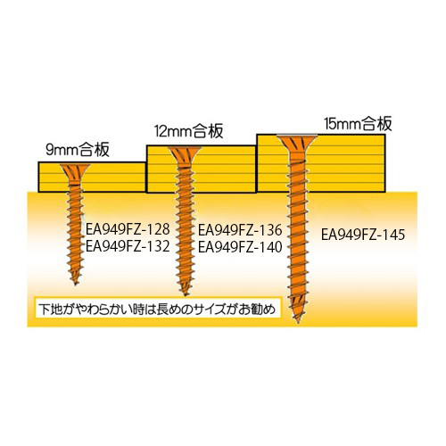 4.0x45mmコンパネビス　297本_画像04