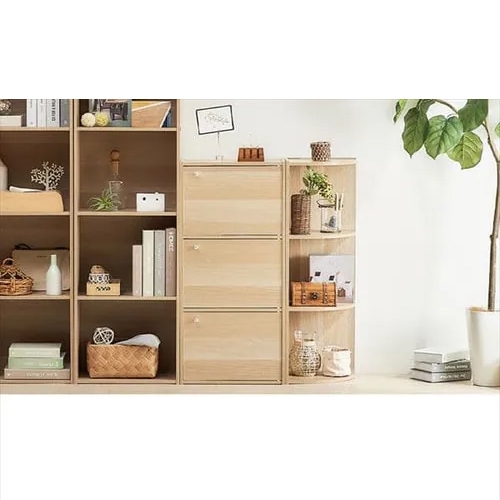 415x290x 880mm/ 3段 収納ラック ブラウン_画像03