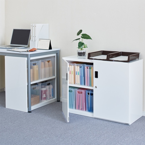 855x346x638mm/6列2段 収納庫 BOX付_画像02