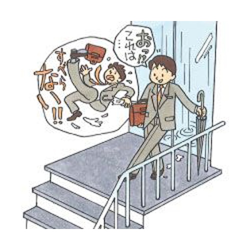 500x1200mm/10mmノンスリップマット灰階段_画像03