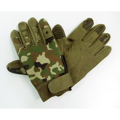 [M]手袋 合成革/カモフラージュ_画像02