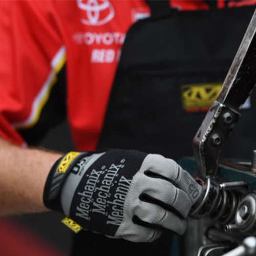 [Ｓ] 手袋・メカニック(合成革/黒)_画像04