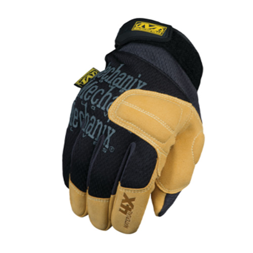 [Ｓ]手袋・メカニック(合成革/黒･ブラウン)_画像02