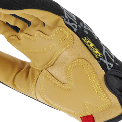 [Ｓ]手袋・メカニック(合成革/黒･ブラウン)_画像03