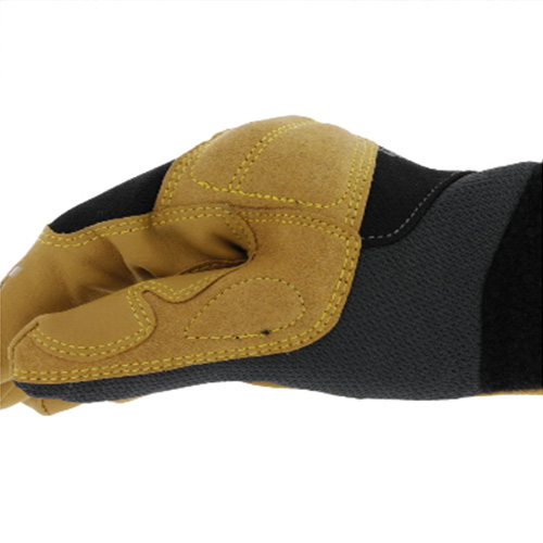 [Ｓ]手袋・メカニック(合成革/黒･ブラウン)_画像04