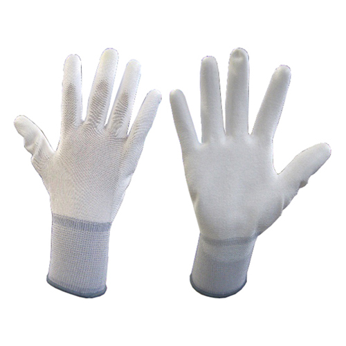 Ｌ240mm手袋 極薄ナイロン･滑り止め付10双_画像03