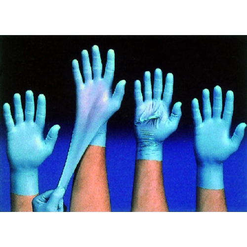 XL240mm手袋 ニトリルゴム･パウダー無100枚_画像03