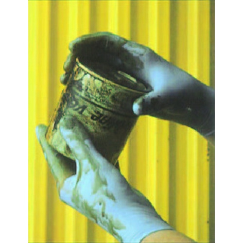 Ｓ240mm手袋 ニトリルゴム･パウダー付50枚_画像04