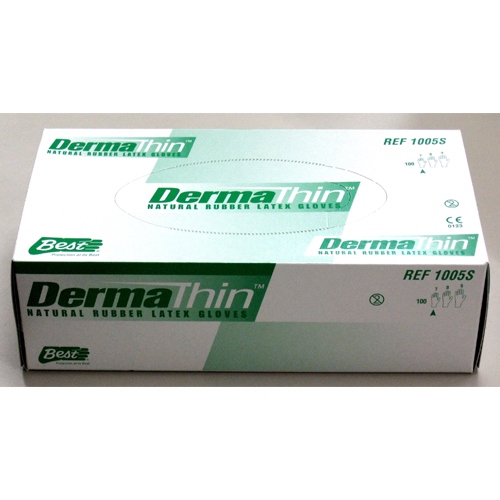 Ｌ240手袋ラテックスゴムパウダー付100枚_画像02