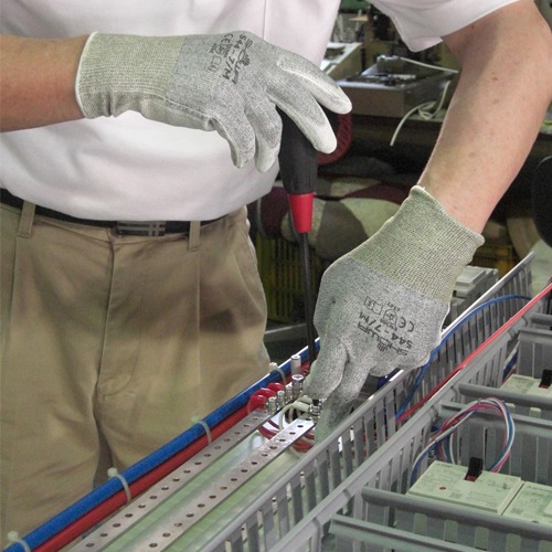 Ｓ手袋耐切創高強度PE系･ナイロン･PUコート_画像02