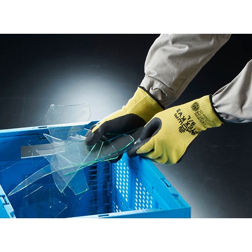 Ｓ手袋耐切創/SUS系ポリエステル天然ゴム_画像04