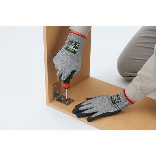 Ｓ 手袋 耐切創/高強度PE系･ニトリルコート_画像03