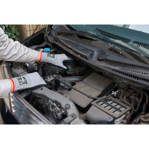 Ｓ 手袋 耐切創/高強度PE系･ニトリルコート_画像04