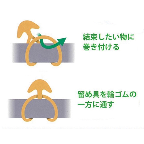 32x5mm 結束用ゴムバンド(黒) (約400本)_画像03