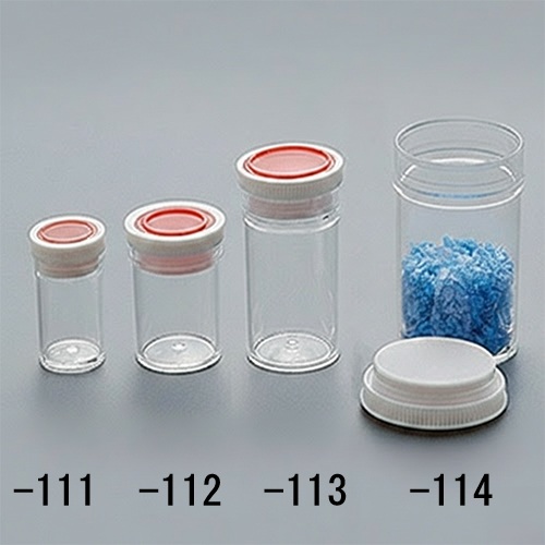 φ28.0x63.5mm/25mLポリ容器押込フタ式10個_画像03