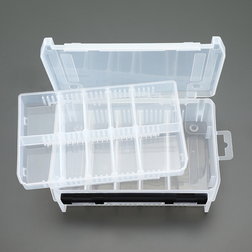 205x145x60mmパーツケース中皿付/仕切板4枚_画像02