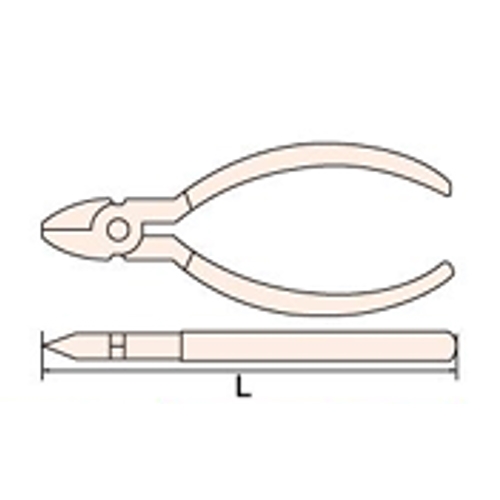 150mm ニッパー(チタン合金製)_画像04