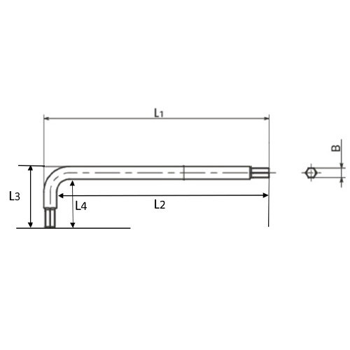 2x 59mm キーレンチ(ステンレス製)_画像04