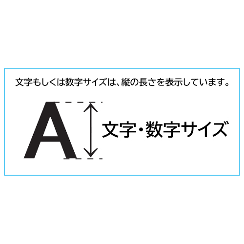 マーキングプレートセット(文字高100mm)_画像02