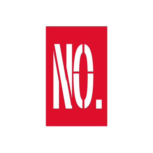 マーキングプレート (｢No.｣/文字高300mm)_画像02