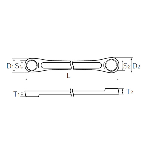 8x10mm 両口めがねレンチ(超ロング)_画像04