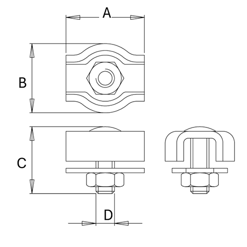 4mm ワイヤークランプ(ステンレス製)_画像04