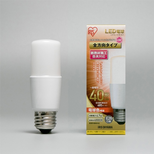 AC100V/4.7W/E26 電球/LED(電球色)_画像02