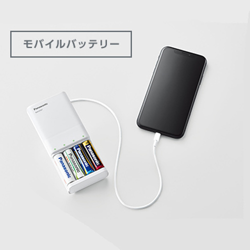 [単3･単4] 電池充電器(USB入出力付)_画像03