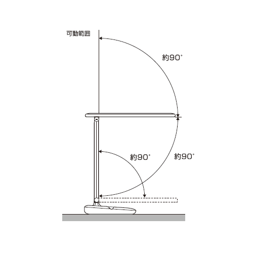DC5V(USB) デスクスタンドＬＥＤ_画像03
