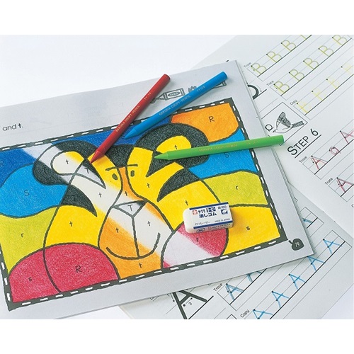 60色 プラスチック色鉛筆セット_画像04