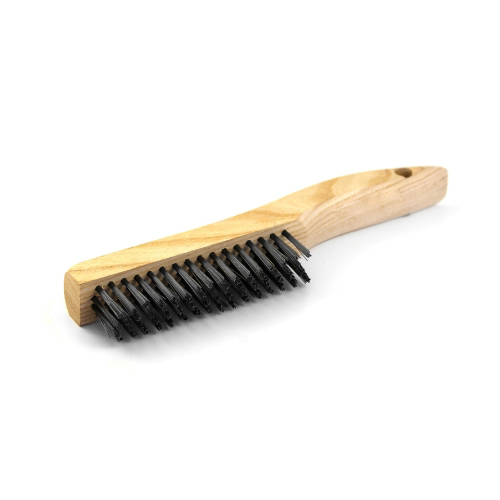 25x250mm柄付ブラシ(薄毛/カーポンスチール_画像02