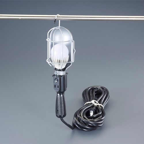 AC100V/ 10W 作業灯/ＬＥＤ(屋内用･電球色)_画像03