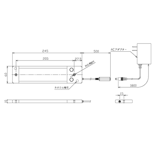 AC100-240V/5W照明灯/LED_画像04