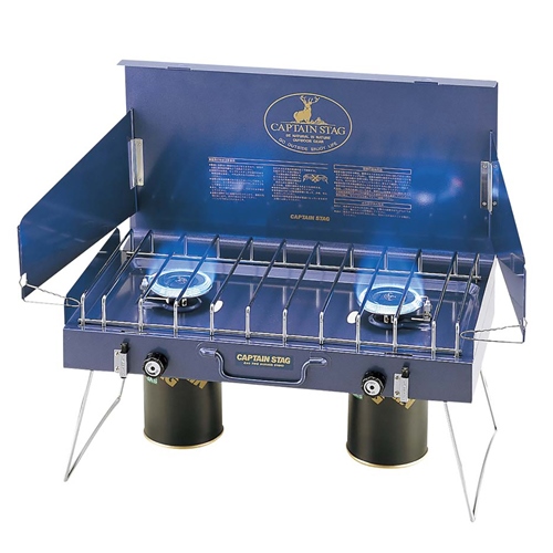 640x330x490mm 2バーナー(カートリッジ式)_画像02