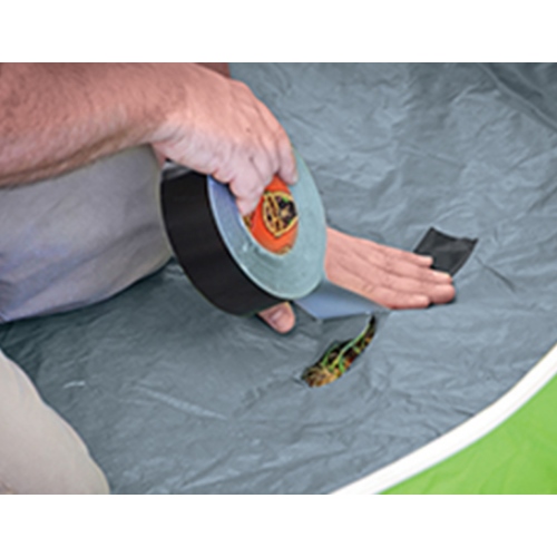 48mmx11m超強力ダクトテープ手切れシルバー_画像03