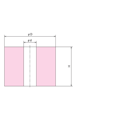 φ 95/36mmx130mm ゴムスプリング_画像02