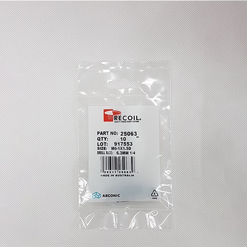 M14-1.25x21リコイルinsertネジ極細目/5個_画像02