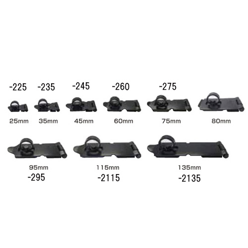 25mm 掛 金(スチール製･ツヤ消し黒)_画像03