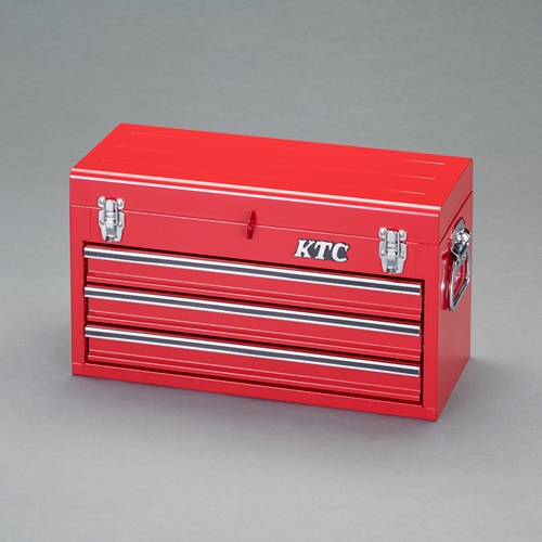 520x215x300mm/3段ツールキャビネット(RED)_画像02